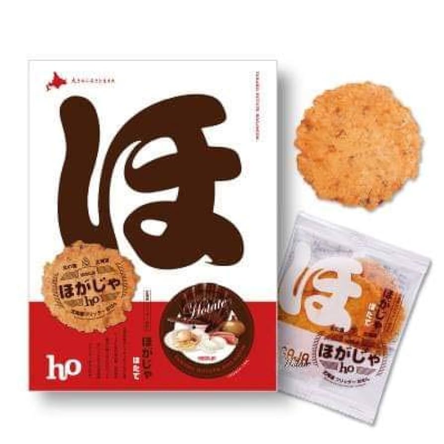 Amazon.co.jp: 北海道福太郎 ほがじゃ ほたて味 大 2枚×16袋